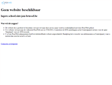 Tablet Screenshot of lagere.school.sint-jan-brussel.be
